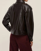 Giubbino in jersey spalmato - Testa di Moro (Emme Marella)