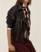 Giubbino in jersey spalmato - Testa di Moro (Emme Marella)