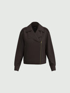 Giubbino in jersey spalmato - Testa di Moro (Emme Marella)