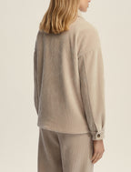 Camicia over in jersey velluto a coste - Andy (Emme Marella)