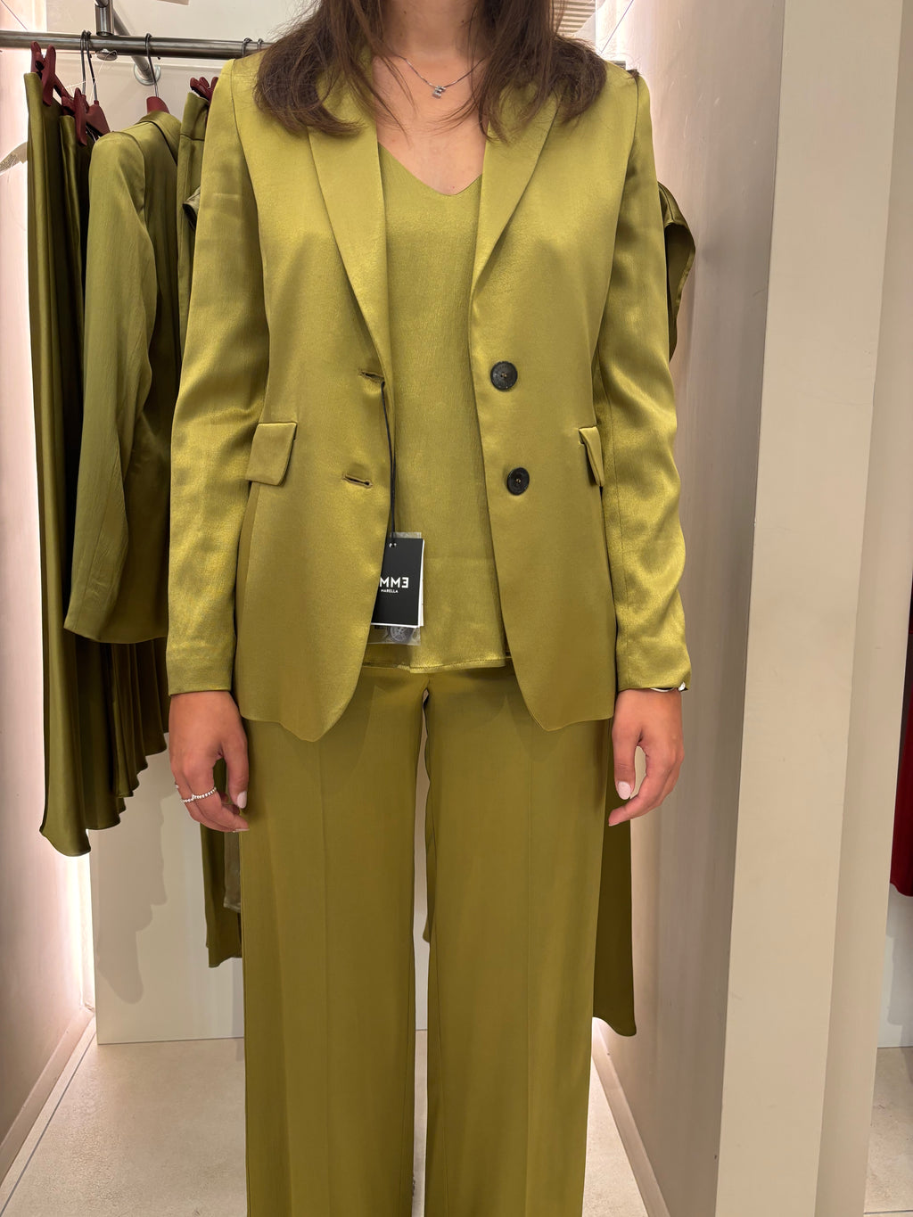 Blazer in raso di viscosa stretch - Filare (Emme Marella)