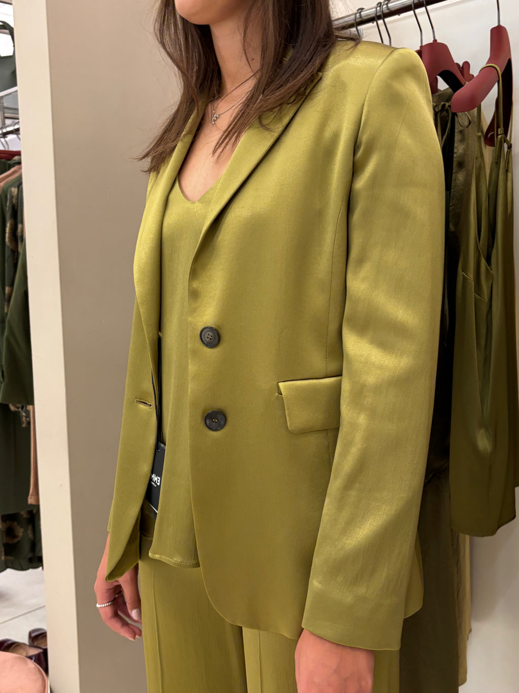 Blazer in raso di viscosa stretch - Filare (Emme Marella)