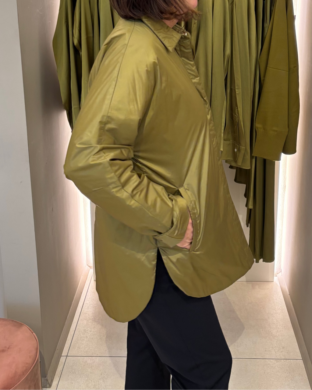 Giacca camicia in tessuto tecnico - Arizona (Emme Marella)