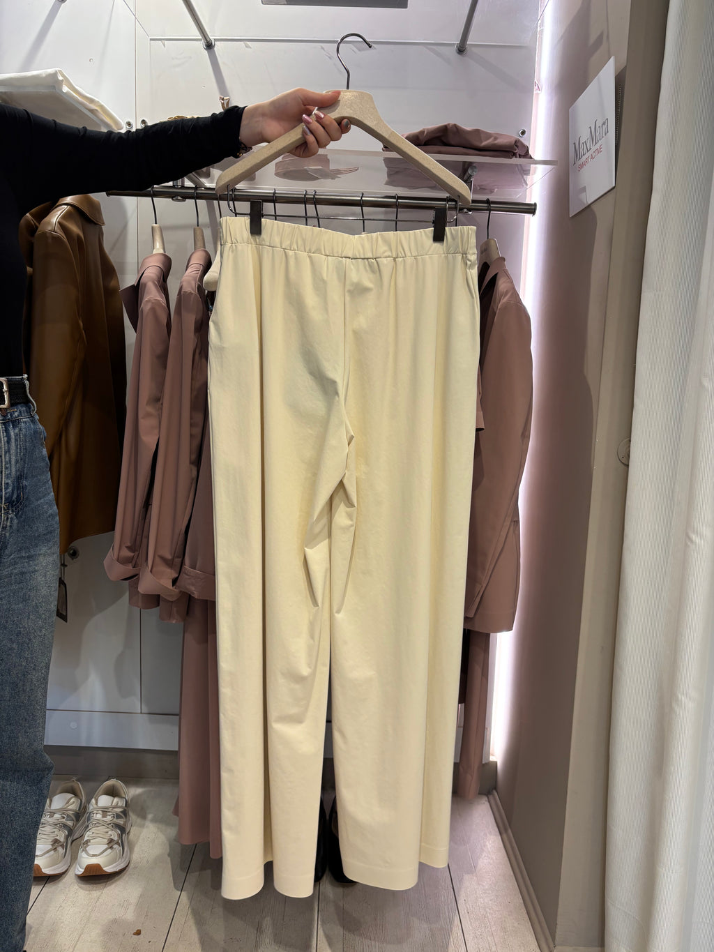 Pantaloni a sigaretta in jersey tecnico - Quirino (Max Mara Leisure)